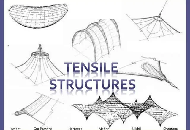 tensile structures fabrication Construction